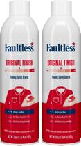 Spray de passar roupa Faultless Original Hold Starch 591ml, pacote com 2 Spray de passar roupa Faultless Original Hold Starch 591ml, pacote com 2