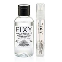 Spray de pasta de maquiagem FIXY 120 ml com frasco de spray pequeno de 4 onças