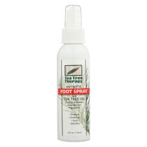 Spray de pé antisséptico 4 Oz por Tea Tree Therapy