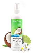 Spray de perfume TropicClean Lime & Coconut para cães 240 ml