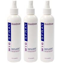 Spray de peruca Brandywine sem aerossol para cabelos sintéticos/naturais 240 ml