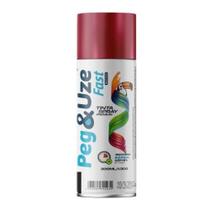 Spray de Pintura Peg & Uze Metálico Vermelho para Madeira Metal Plástico e Cerâmica Chesiquímica Spray de Pintura Peg & Uze Metálico Vermelho para Madeira Metal Plástico e Cerâmica Chesiquímica