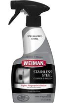 Spray de polimento de aço inoxidável Cleaner Weiman 355ml