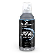 Spray de pós-tratamento para piercing salino estéril Medicleanse 225 ml