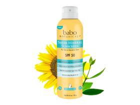 Spray de proteção solar Babo Botanicals Super Shield SPF 50 177mL