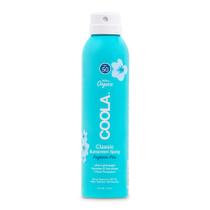 Spray de proteção solar COOLA Organic SPF 50 177mL sem glúten vegano Spray de proteção solar COOLA Organic SPF 50 177mL sem glúten vegano