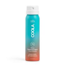 Spray de proteção solar COOLA Organic SPF 70 60mL Peach Blossom