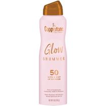 Spray de proteção solar Coppertone Glow with Shimmer SPF 50 150mL