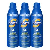 Spray de proteção solar Coppertone SPORT SPF 50 resistente à água 165 ml