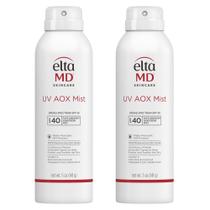 Spray de proteção solar EltaMD UV AOX Mist SPF 40, pacote com 2 Spray de proteção solar EltaMD UV AOX Mist SPF 40, pacote com 2