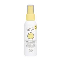 Spray de proteção solar Sun Bum Baby Bum SPF 50 90ml Tamanho de viagem Spray de proteção solar Sun Bum Baby Bum SPF 50 90ml Tamanho de viagem