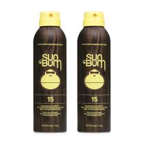 Spray de proteção solar Sun Bum Original SPF 15, pacote com 2