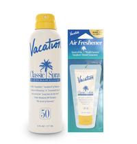 Spray de proteção solar Vacation Classic SPF 50 177ml + purificador de ar