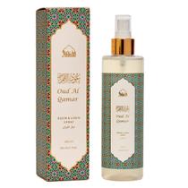 Spray de quarto Dukhni Oud Al Qamar 250 ml sem álcool