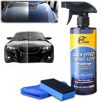 Spray de revestimento automotivo com efeito rápido 500 ml cera polidora Spray de revestimento automotivo com efeito rápido 500 ml cera polidora