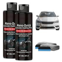 Spray de Revestimento Cerâmico Nano Rápido 2 Unidades para Proteção da Pintura do Carro Spray de Revestimento Cerâmico Nano Rápido 2 Unidades para Proteção da Pintura do Carro
