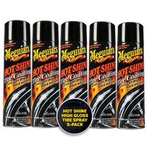 Spray de Revestimento para Pneus Hot Shine Meguiar's 425 ml - Kit com 5 Unidades Spray de Revestimento para Pneus Hot Shine Meguiar's 425 ml - Kit com 5 Unidades