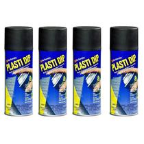 Spray de Revestimiento de Goma Performix Plasti Dip 311 ml Negro Paquete de 4
