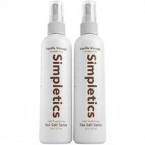 Spray de Sal para Cabelo Simpletics com Aroma de Baunilha 2x237 ml Spray de Sal para Cabelo Simpletics com Aroma de Baunilha 2x237 ml