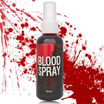 Spray de sangue falso BKPPLZP para maquiagem de Halloween lavável 62 ml