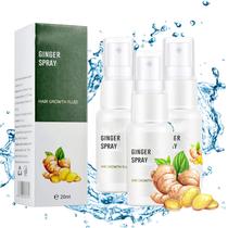 Spray de soro de crescimento capilar 1DFAUL, óleo de gengibre, 3 unidades para homens/mulheres