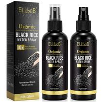 Spray de soro para crescimento capilar ELBBUB Black Rice Water com óleo de rícino Spray de soro para crescimento capilar ELBBUB Black Rice Water com óleo de rícino