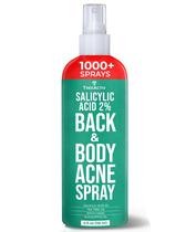 Spray de tratamento de acne corporal TreeActiv 120ml 2% de ácido salicílico Spray de tratamento de acne corporal TreeActiv 120ml 2% de ácido salicílico