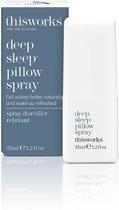 Spray de travesseiro THISWORKS Deep Sleep com lavanda, tamanho de viagem de 35 ml