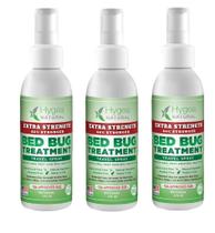 Spray de viagem natural para percevejos e ácaros Hygea Natural, pacote com 3 unidades Spray de viagem natural para percevejos e ácaros Hygea Natural, pacote com 3 unidades