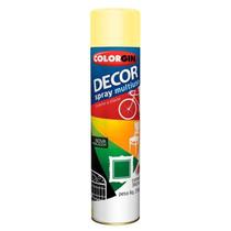 Spray Decor Multiuso Amêndoa 360ml - Colorgin para Metal, Madeira, Gesso e Cerâmica Spray Decor Multiuso Amêndoa 360ml - Colorgin para Metal, Madeira, Gesso e Cerâmica