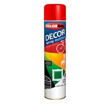 Spray Decor Vermelho Metal 877 - Colorgin