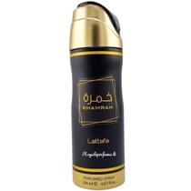 Spray Deo Perfumado Lattafa Khamrah para unissex de 200 ml Spray Deo Perfumado Lattafa Khamrah para unissex de 200 ml