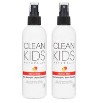 Spray Desembaraçante Clean Kids Naturally Mango Mist 2 Unidades
