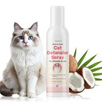 Spray Desembaraçante para Gatos Qanoreth Sem Enxágue para Pele Sensível Spray Desembaraçante para Gatos Qanoreth Sem Enxágue para Pele Sensível