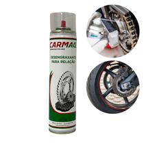 Spray Desengraxante Relação Lava Limpa Corrente Correia Suspensão Moto Bike