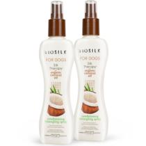 Spray Desenredante Acondicionador BioSilk Silk Therapy 200 mL para Perros