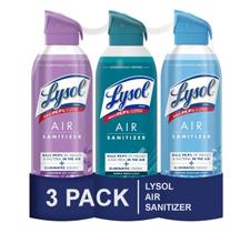 Spray desinfetante de ar Lysol Simple Fresh Lavender 300mL x3