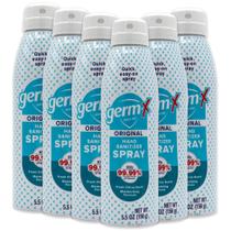 Spray desinfetante para mãos Germ-X sem secagem com vitamina E 165mLx6