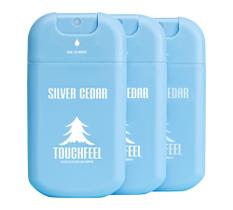 Spray desinfetante para mãos TOUCHFEEL Power Mist 28 ml, pacote com 3