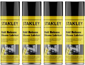 Spray Desmoldante Stanley Pro Lube Silicone - 4 Unidades de 250ml