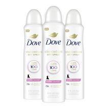 Spray desodorante antitranspirante Dove Advanced Care 110 ml, pacote com 3