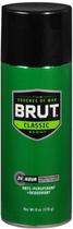 Spray desodorante Brut Antitranspirant Classic 177 ml (pacote com 4)