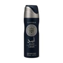 Spray desodorante perfumado Lattafa Asad Zanzibar 200 ml unissex