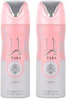 Spray Desodorante Perfumado Lattafa Yara Unissex (2 Unidades - 200ml)