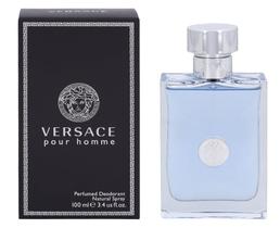 Spray desodorante perfumado Versace Pour Homme para homens 100mL Spray desodorante perfumado Versace Pour Homme para homens 100mL