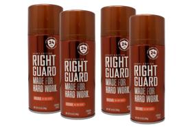 Spray desodorante Right Guard Original 250 ml, pacote com 4 Spray desodorante Right Guard Original 250 ml, pacote com 4