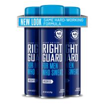 Spray desodorante Right Guard Sport sem perfume para homens 180mL 3P Spray desodorante Right Guard Sport sem perfume para homens 180mL 3P
