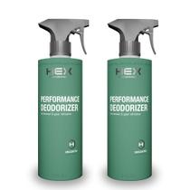 Spray desodorizante HEX Performance Unscented 1,3 L (pacote com 2)
