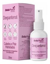 Spray Dexpantenol Bellaphytus 30ml Para Cabelo, Pele E Unhas