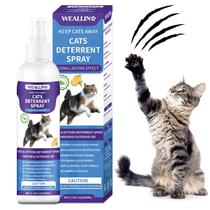 Spray dissuasor para gatos WEALLIN para ambientes internos e externos, 200 ml, não tóxico